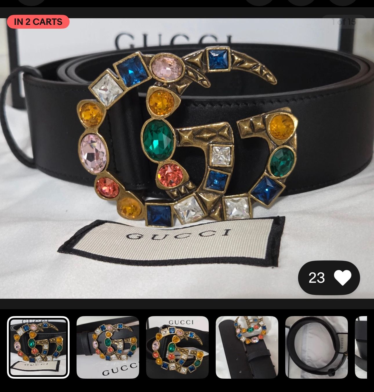 Bedazzled Belt