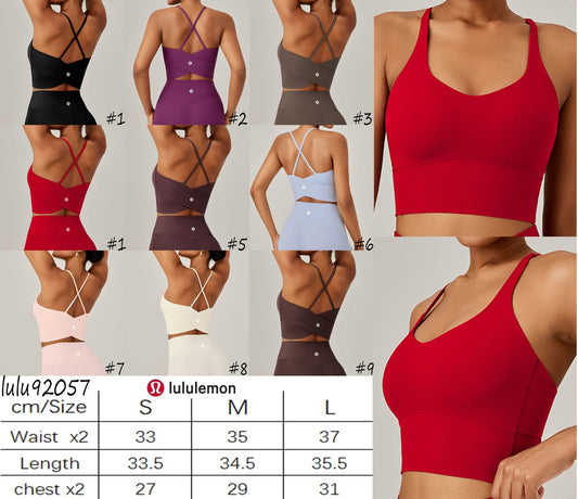 Crisscross bra