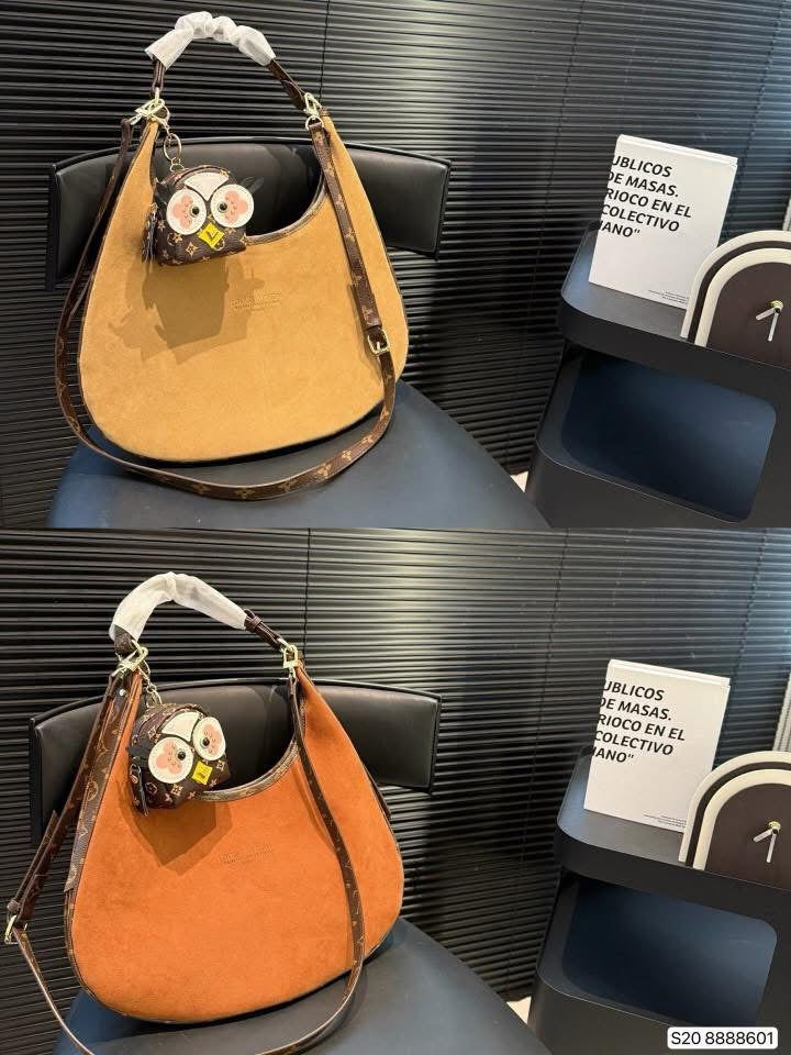 Suede Handbag